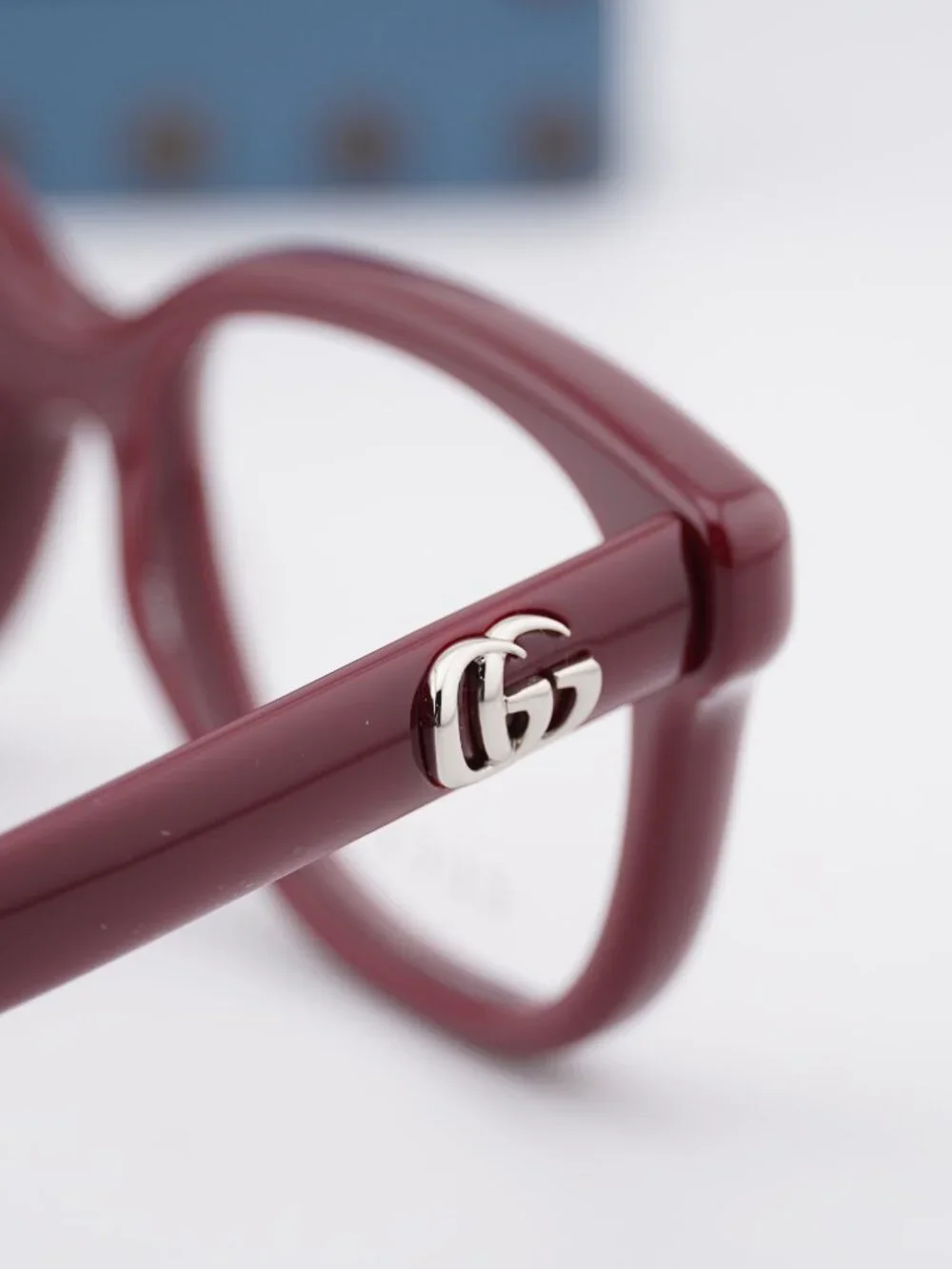 Gucci GG1978O 007 Square Eyeglasses 54mm - Bordeaux